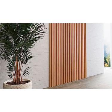 Imagem de Fechamento Painel Ripado 250cm Dalla Costa - Freijó