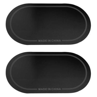 Imagem de XZW 2 peças de protetor de pedal de bumbo para bumbo patch patch para tambor acessórios de percussão preto (preto)