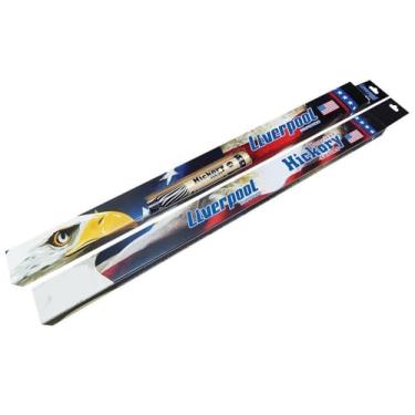 Imagem de Baqueta Liverpool American Hickory Series 7A Nylon Clássica HY-7AN Ponta de Nylon