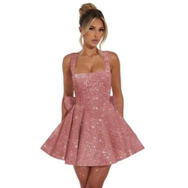Imagem de Vestido de boas-vindas Dessiny Spaghetti Strap Mermaid Dusty Rose