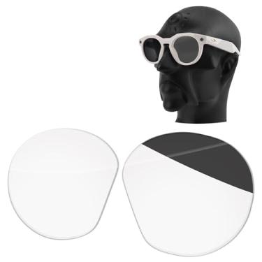 Imagem de Ensky Lentes de reposição HardyShield compatíveis com óculos de sol inteligentes Oakley Meta HSTN OW8002 de 51 mm, Adapt Gray Photochromic, Meta HSTN