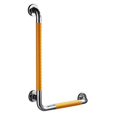 Imagem de Alças de barra de apoio para banheira, vaso sanitário, corrimão de aço inoxidável, chuveiro, antiderrapante, corrimão de banheiro para idosos com deficiência