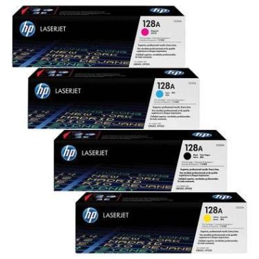 Imagem de Kit Toner Hp 128a Ce320a Ce 320a 321a 322a 323a