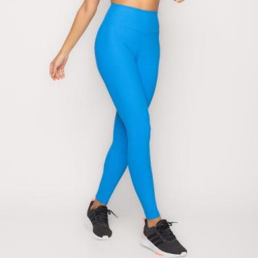 Imagem de Legging Texturizada Azul Enseada  cor G - c malhas