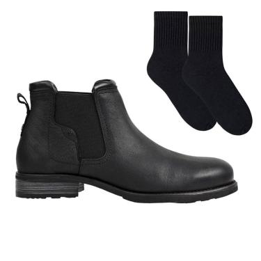 Imagem de Kit Bota Ferracini York Descovory Masculina + Par de Meia