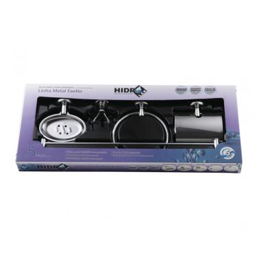 Imagem de Kit Acessorios Wc Hidrolar 5 Pcs Faetto