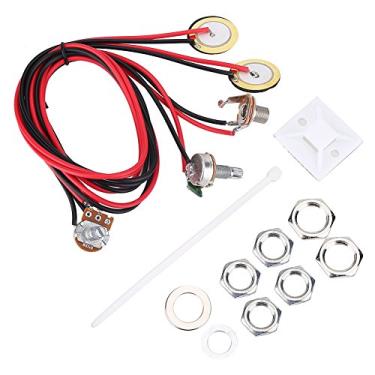 Imagem de Domary Acessório de Instrumento Musical de Controle de Tom de Volume de Captador de Guitarra para Ukulele Acústico