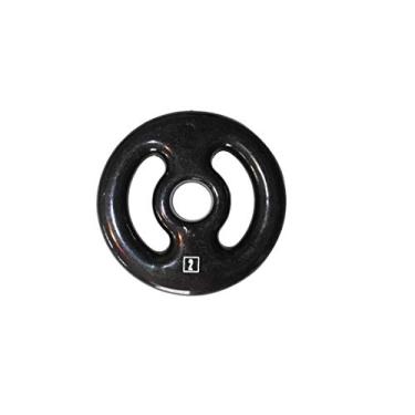 Imagem de Anilha Ferro Fundido Emborrachada Fitness Academia 2,0 Kg