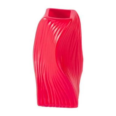 Imagem de Bothyi Vaso de flores, arranjo de flores secas, enfeite de mesa festivo vermelho, peça central de mesa para de centro, decoração de quarto e casa, S