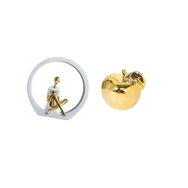 Imagem de Fenteer Estatueta de, Estátua de, Centro de Mesa, Quarto, Leitores, Presente, Estante, Fazenda, Escultura Abstrata, Frutas, Cerâmica, Coleção de