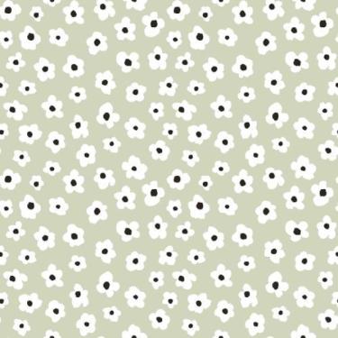 Imagem de Papel de Parede MiniMe Floral Verde 17137