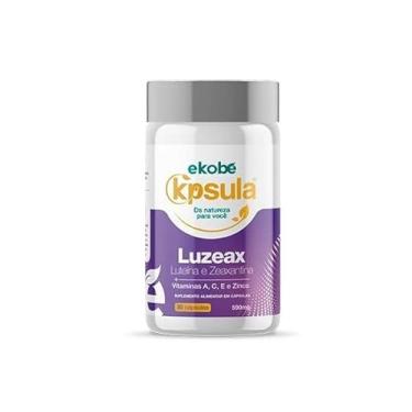 Imagem de Ekobé Luteína + Zeaxatina + Vitaminas + Óleo De Peixe + A C E E Zinco (30 Caps) - Luzeax Linha K'Psula