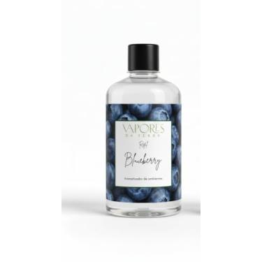 Imagem de Vapores da Terra Aromatizador de Ambiente Blueberry, Líquido, Refil, Fragrância para Casa (250ml)