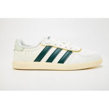 Imagem de Tênis Adidas Breaknet Sleek Feminino, Branco, Verde, 35