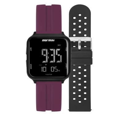 Imagem de Relógio Mormaii Unissex Digi Preto - Mo6600an-t8n