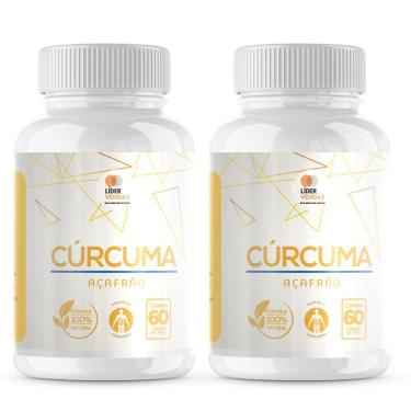 Imagem de Cúrcuma 60 Cápsulas 500mg : 2 Potes Fortaleça Sua Imunidade E Combata Inflamações!