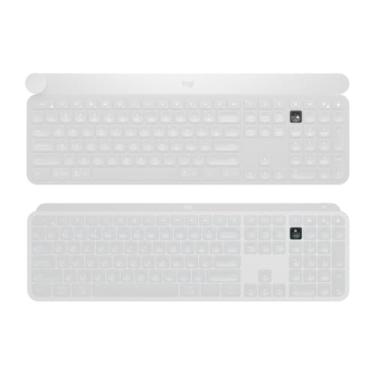 Imagem de Tecla única para teclado Logitech Craft/MX Keys S/MX Keys Mini/MX Keys S para MAC/MX Keys Mini para MAC (preta/grafite, [transparente])