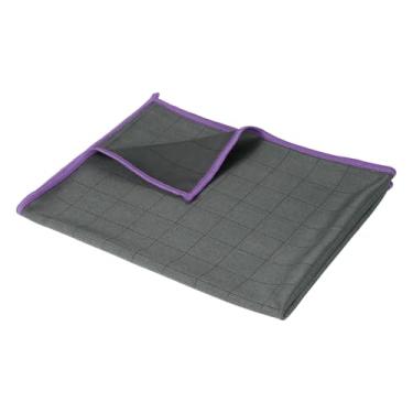 Imagem de PATIKIL Pano de microfibra de carbono de 50,8 cm x 40,6 cm, 1 peça de toalhas de limpeza ultra absorventes sem fiapos, toalha de secagem de vidro de polimento para janela de espelho, cozinha, carros