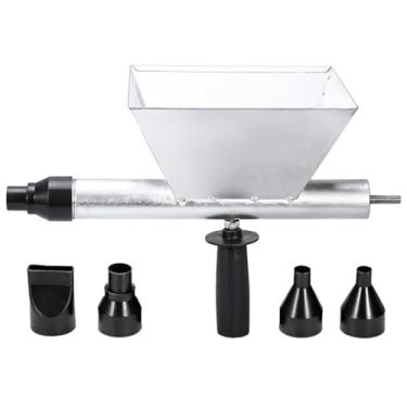 Imagem de Pistola de argamassa elétrica com 4 bocais, pulverizador de calafetagem de metal para vedação de janela, porta e parede