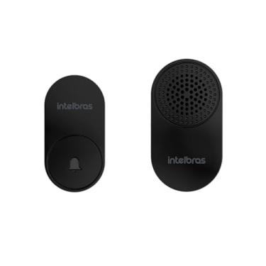 Imagem de Campainha sem Fio e sem Bateria CIK 102 Preta Intelbras