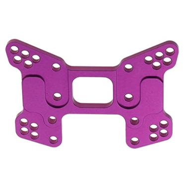 Imagem de Torre de choque traseira de liga de alumínio para carrinho de buggy 1/10, roxo