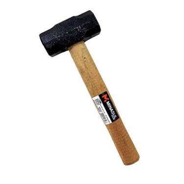 Imagem de Marreta Minasul 1,5kg Ferro Fundido com Cabo Madeira