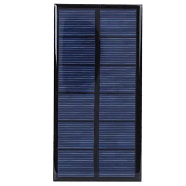 Imagem de Alomejor 1W 3V Painel de Células Solares Portáteis Portáteis de Silício, Fornecimento de Carregador de Energia DIY Com Longa Vida útil para a Energia Solar Ao Ar Livre