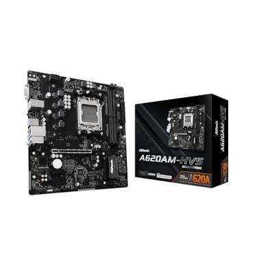 Imagem de Placa Mãe Asrock A620AM-HVS (AM5/2xDDR5/HDMI/VGA/M.2/USB 3.2)