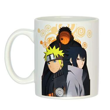 Imagem de Naruto Shippuden Obito Sasuke e Naruto 473 ml Caneca de chá e café