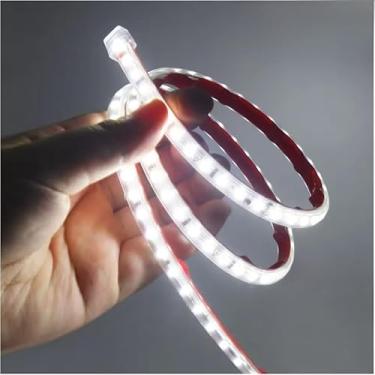 Imagem de Kit Mangueira LED Direta 5050/2835 IP65 120 LEDs por Metro – 1m a 10m 18W/m Bivolt 110V/220V(220v Branco Frio)