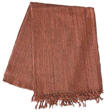 Imagem de Manta Para Sofá Decorativa Algodão Capa(2,20x1,50m TELHA)