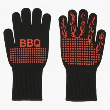 Imagem de Luva Térmica de Alta Temperatura para Churrasco e Forno
