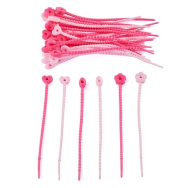 Imagem de 30 peças de tiras de cabo de silicone organizador de cabos reutilizáveis tiras de cabos organizador de fios para fixação de fone de ouvido carregador de telefone casa escritório mesa eletrodomésticos