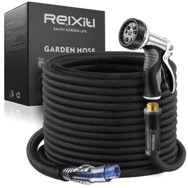 Imagem de Mangueira de jardim Relxitl 15m de água flexível com pulverizador de 1