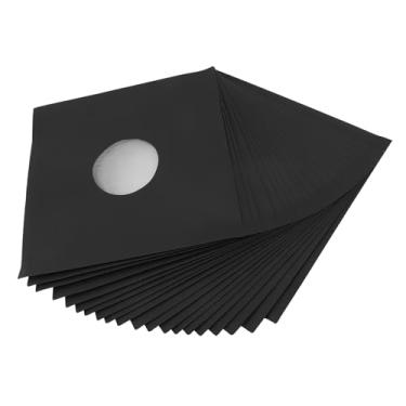 Imagem de Asixxsix 20 Peças Jaquetas de Papel Kraft para Discos de Vinil de 12 Polegadas, Mangas Internas para Discos de Vinil, Capa para Registros de Papelão Grosso de 350 g/m², Mangas Externas