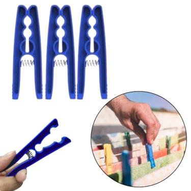 Imagem de Prendedores de Roupa Plásticos 12 Unidades Resistente Para Varal Pregador Reforçado | Utilimix