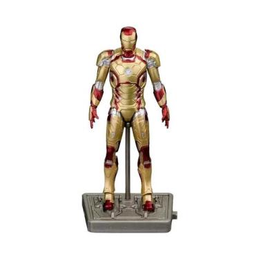 Imagem de Modelo De Mecha Do Homem De Ferro 4 Polegadas Figura De Ação Articulad