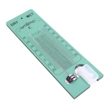 Imagem de Keenso Monitor de Temperatura e Umidade, Plástico de Madeira de Alta Precisão do Psicrômetro Marinho Com Design Durável de Resistência Ao Spray de Sal