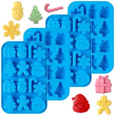 Imagem de Sidosir 3 peças de moldes de silicone de sapo de chocolate para geleia de sapo da Páscoa, moldes de silicone antiaderentes de 9 cavidades para decoração de bolos, sabão, resina