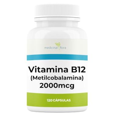 Imagem de Vitamina B12 Metilcobalamina 2000mcg - 120 Cápsulas