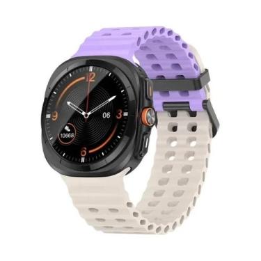 Imagem de Pulseira De Silicone Esportiva Samsung Galaxy Watch Ultra 2025/7, Aces