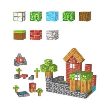 Imagem de Conjunto De Blocos Magnéticos Para Crianças, Brinquedo Sensorial STEM 