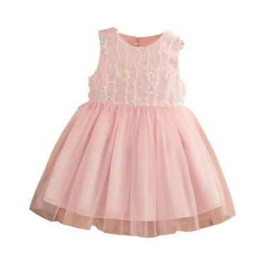 Imagem de Vestidos De Verão Para Meninas Com Alças De Malha, Vestidos Fofos Para