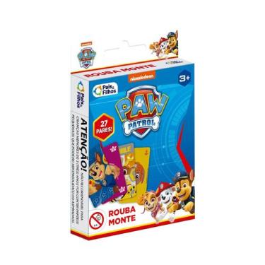 Imagem de Jogo De Cartas Rouba Monte Patrulha Canina Pais E Filhos