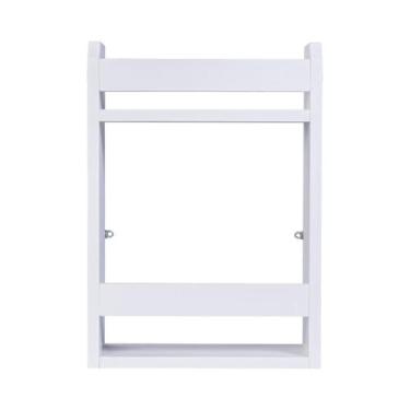 Imagem de Prateleira Multiuso MDF Com Repartições Ideal Para Todos Ambientes Res