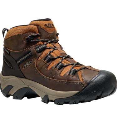Imagem de KEEN Targhee II Bota masculina impermeável para caminhada, Bisão/noz-pecã assada, 10.5 Wide