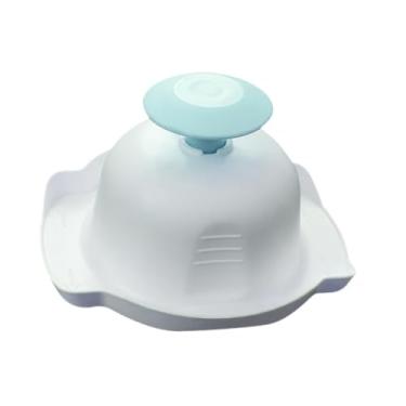 Imagem de IEUDNS Protetor de dedos profissional para fatiador de alimentos, acessório prático e fácil de usar. Protege os dedos contra cortes ao ralar, Azul