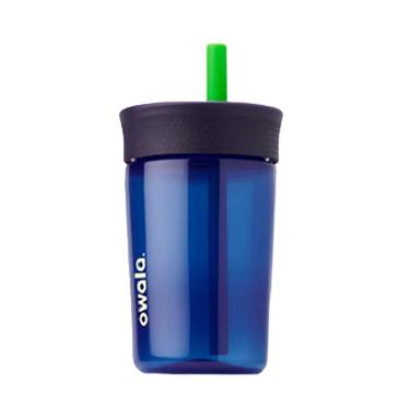 Imagem de Copo Owala Tumbler Infantil Plástico Bpa Free 15Oz /443Ml - Azul (Home Base)-Unissex