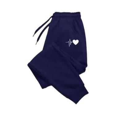 Imagem de Calças De Moletom Femininas Versáteis E Confortáveis, Joggers Casuais 