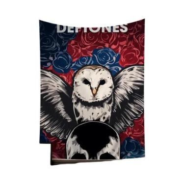 Imagem de Tapeçaria Musical Colorida Do Cantor Hop Star D-Deftones Para Decoraçã